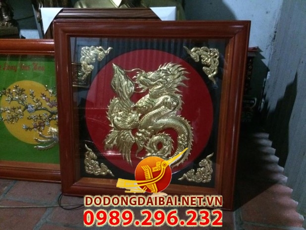 Chữ Phúc Giáp Vàng